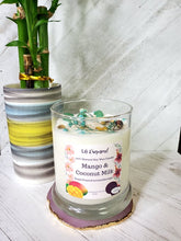 Load image into Gallery viewer, Vacays Tropical- Mango & Coconut Milk Soy Wax Candle