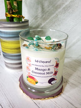 Load image into Gallery viewer, Vacays Tropical- Mango & Coconut Milk Soy Wax Candle