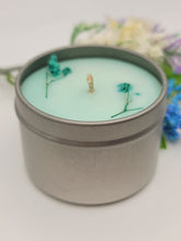 Load image into Gallery viewer, Manifestation Love • Money • Good Vibes | Palo Santo Soy Wax Candle With Green Aventurine Crystals