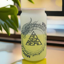 Load image into Gallery viewer, Cancerbero Beer Can Glass | 16 oz Vida/Muerte Can vive Cup