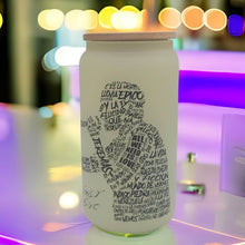 Load image into Gallery viewer, Cancerbero Beer Can Glass | 16 oz Vida/Muerte Can vive Cup