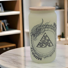 Load image into Gallery viewer, Cancerbero Beer Can Glass | 16 oz Vida/Muerte Can vive Cup