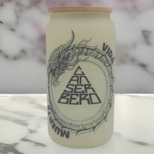 Load image into Gallery viewer, Cancerbero Beer Can Glass | 16 oz Vida/Muerte Can vive Cup