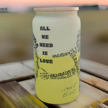 Load image into Gallery viewer, Cancerbero Beer Can Glass | 16 oz Vida/Muerte Can vive Cup