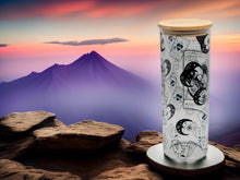 Load image into Gallery viewer, The Lovers Beer Can Glass | Boho Witchy Coffee Glass 24 oz