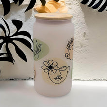 Load image into Gallery viewer, Facial Girly Beer Can Glass Libbey, Body Libbey Color Changing Cup