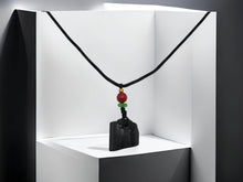 Load image into Gallery viewer, Natural Raw black tourmaline Robe necklace
