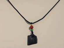 Load image into Gallery viewer, Natural Raw black tourmaline Robe necklace