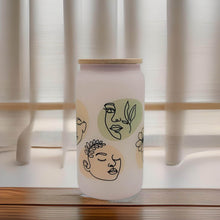 Load image into Gallery viewer, Facial Girly Beer Can Glass Libbey, Body Libbey Color Changing Cup