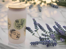 Load image into Gallery viewer, Facial Girly Beer Can Glass Libbey, Body Libbey Color Changing Cup