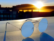 Load image into Gallery viewer, Blue Popular Fashion Medium hexagonal Unisex Luxury Sunglasses