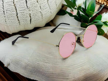 Load image into Gallery viewer, Pink Popular Fashion Medium hexagonal Unisex Luxury Sunglasses