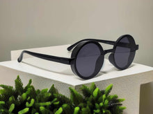 Load image into Gallery viewer, Steampunk Goggles Glasses Round Sunglasses Emo Retro Party Glasses