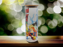 Load image into Gallery viewer, Dragon Ball Z Beer Can glass | Boho Coffee Glass 24 OZ