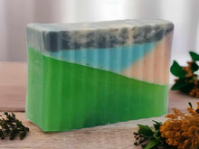 Load image into Gallery viewer, Mango Tea Sage Glycerin Goat's Milk Handmade Soap