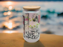 Load image into Gallery viewer, The Reader l Tarot Card Glass Can | 16 oz Can Glass | Witch Gift