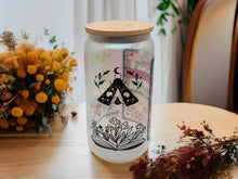 Load image into Gallery viewer, The Reader l Tarot Card Glass Can | 16 oz Can Glass | Witch Gift