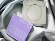 Load image into Gallery viewer, To My Granddaughter Love You Forever Stawberry Quartz Healing Bracelet