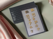 Load image into Gallery viewer, Surgical steel stud earrings set | tarnish free earrings Hypoallergenic earrings
