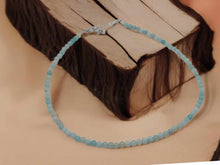 Load image into Gallery viewer, Genuine Aragonite Choker Necklace Adjustable 4mm  Adjustable Choker
