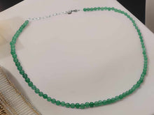 Load image into Gallery viewer, Genuine Calcite Choker Necklace Adjustable 4mm
