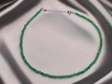 Load image into Gallery viewer, Genuine Calcite Choker Necklace Adjustable 4mm
