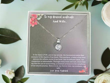 Load image into Gallery viewer, To My Wife Necklace, Wife Christmas Gift, Wife Gift, Anniversary Gift For Wife