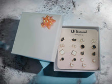 Load image into Gallery viewer, Exquisite PC Earrings Gift Set - 9 Pairs, Versatile Styles for Every Occasion