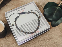 Load image into Gallery viewer, To My Man, I Love You Forever & Always Hematite Bracelet, Handmade Adjustable Inspirational Bracelet