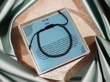 Load image into Gallery viewer, To My Son Love You Forever Hematite 4mm Beaded Bracelet for Your Son