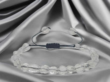 Load image into Gallery viewer, Clear Quartz Irregular 5mm Healing Bracelet Natural crystal Bracelet Adjustable