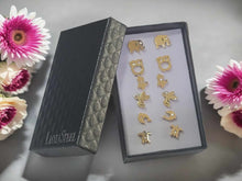 Load image into Gallery viewer, Surgical steel stud earrings set | tarnish free earrings Hypoallergenic earrings