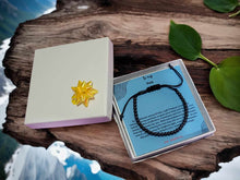 Load image into Gallery viewer, To My Son Love You Forever Hematite 4mm Beaded Bracelet for Your Son - Adjustable