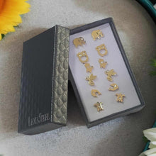 Load image into Gallery viewer, Surgical steel stud earrings set | tarnish free earrings Hypoallergenic earrings