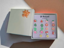 Load image into Gallery viewer, Exquisite PC Fruit Earrings Gift Set - 9 Pairs, Versatile Styles for Every Occasion