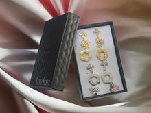 Load image into Gallery viewer, Surgical steel stud earrings set | tarnish free earrings Hypoallergenic earrings