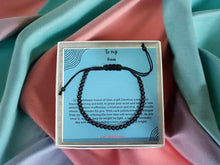 Load image into Gallery viewer, To My Son Love You Forever Hematite 4mm Beaded Bracelet for Your Son