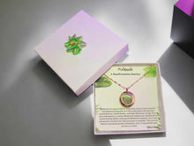 Load image into Gallery viewer, Ready To Gift, Moldavite Necklace 18 Inches, with Gift box Moldavite