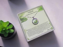 Load image into Gallery viewer, Ready To Gift, Moldavite Necklace 18 Inches, with Gift box Moldavite