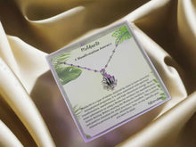 Load image into Gallery viewer, Lotus Moldavite Ready To Gift, Moldavite Necklace 18 Inches