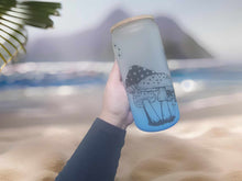 Load image into Gallery viewer, Mushrooms Beer Can Glass | Boho Coffee Glass | Aesthetic 20 oz