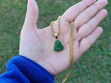 Load image into Gallery viewer, Buddha Gold Outlined Necklace- Good Luck Fortune (Powerful Necklace)