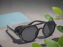 Load image into Gallery viewer, Steampunk Goggles Glasses Round Sunglasses Emo Retro Vintage