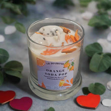 Load image into Gallery viewer, Invigorate Your Space with Orange Soda Pop Natural Soy Wax Candle