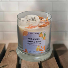 Load image into Gallery viewer, Invigorate Your Space with Orange Soda Pop Natural Soy Wax Candle