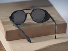 Load image into Gallery viewer, Steampunk Goggles Glasses Round Sunglasses Emo Retro Vintage