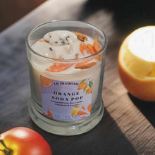 Load image into Gallery viewer, Invigorate Your Space with Orange Soda Pop Natural Soy Wax Candle