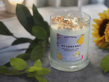 Load image into Gallery viewer, Pearberry Natural Soy Wax Candle With Crystals and Herbs