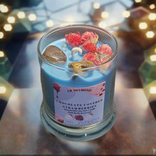 Load image into Gallery viewer, Chocolate Covered Strawberries Natural Soy Wax Candle
