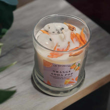 Load image into Gallery viewer, Invigorate Your Space with Orange Soda Pop Natural Soy Wax Candle